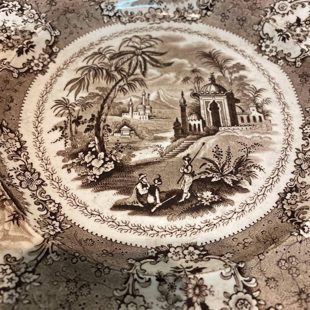 美品 リッジウェイ・オリエンタル スタッフォードシャー 転写