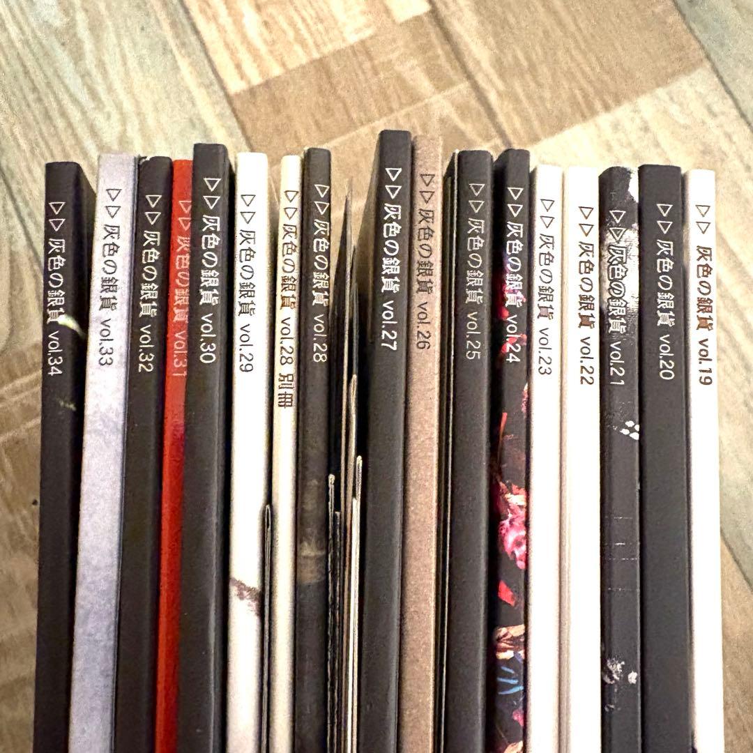 Dir en grey 灰色の銀貨vol.19～34会員証 ピンバッジセット