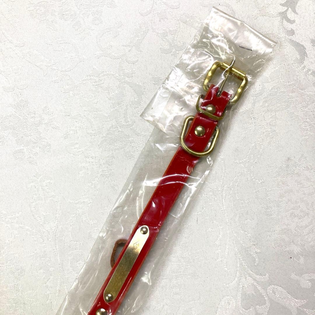 まとめ買い】犬首輪 小型犬用 10個 26〜33cm 天然牛革 1枚革