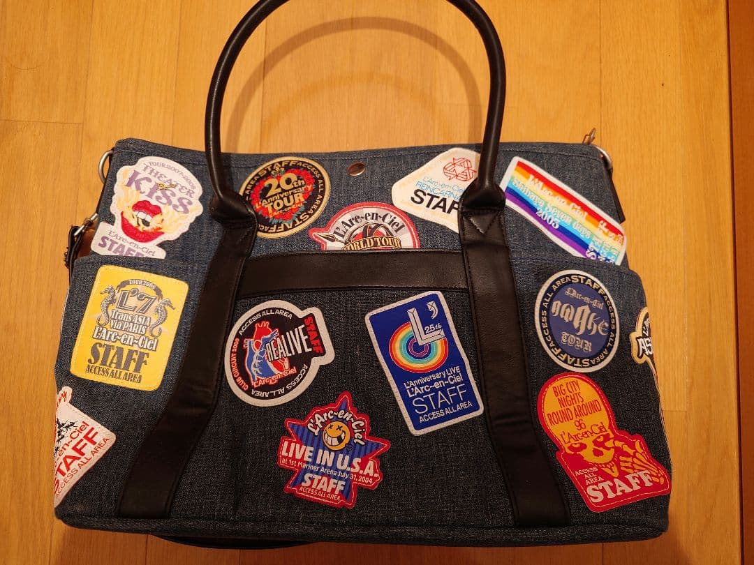 ラルクアンシエル 25周年 デニムパスバッグ L'Arc〜en〜Ciel 25th パス