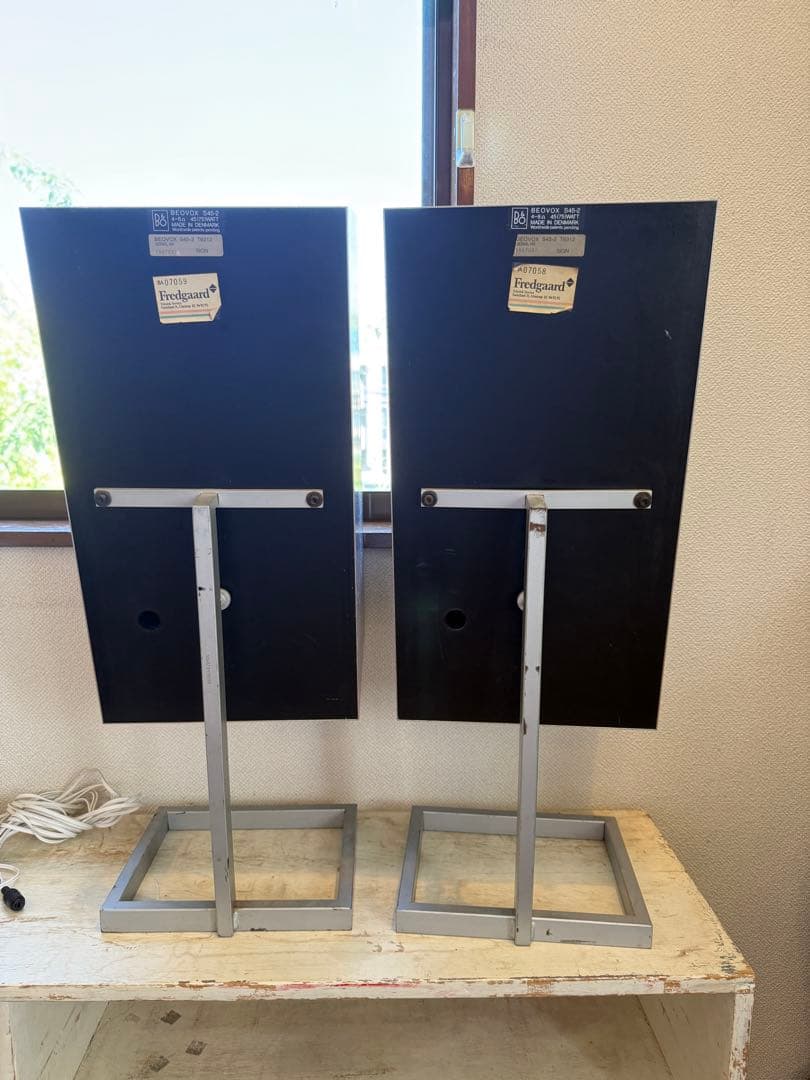 Bang&Olufsen BEOVOX S45-2 ペアスピーカー スタンド付き - メルカリ