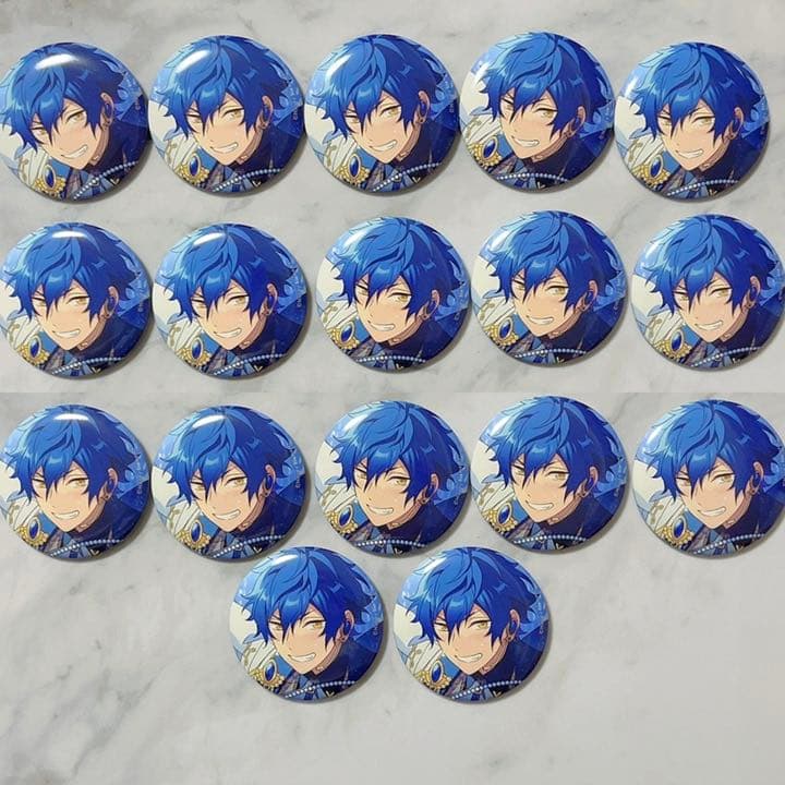 ☆④ あんスタ イベコレ缶バッジ 缶バッジ 漣ジュン ジュン SS 開花後 漣