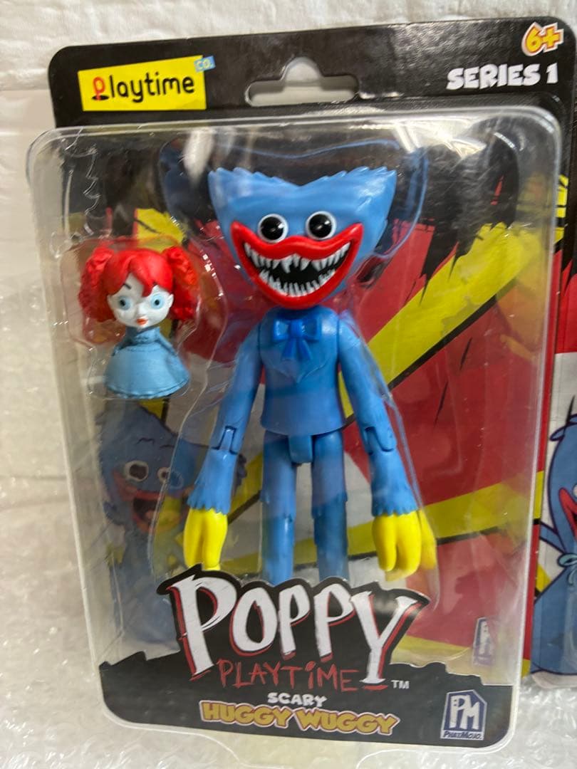 3種スマイル以外 Poppy Playtime フィギュアHuggy Wuggy