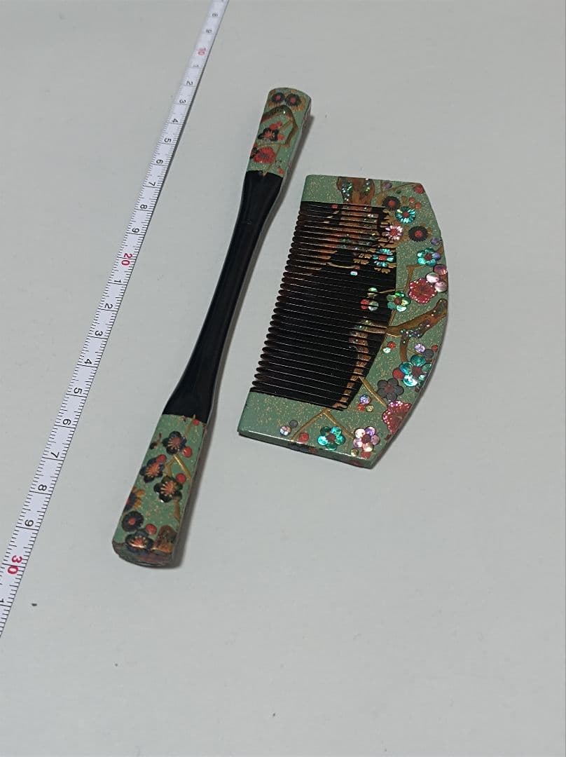 櫛笄 蒔絵 螺鈿