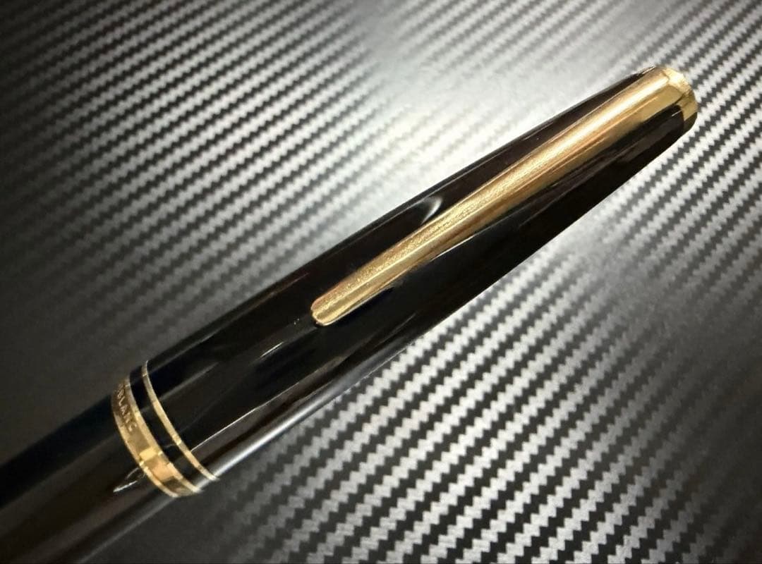 未使用に近い モンブラン No.221 ブラック F 細字 万年筆 - メルカリ