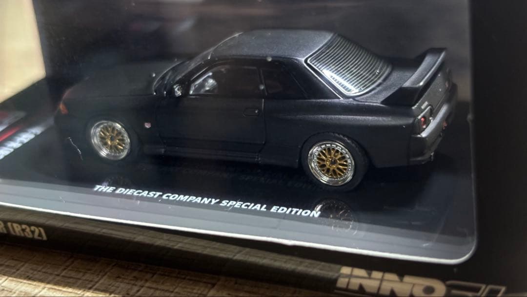 INNO64 日産 スカイライン GT-R R32 マットブラック
