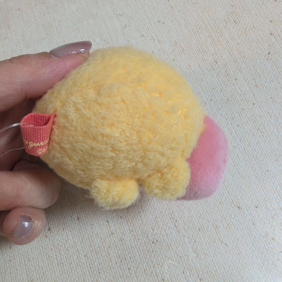 すみっコぐらしショップ限定　てのりぬいぐるみ　えびふらいのしっぽ　ハート