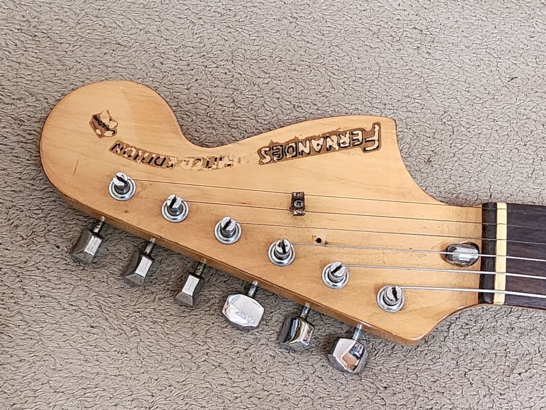 エレキギターFERNANDES フェルナンデス ストラト サンバースト ジャンク