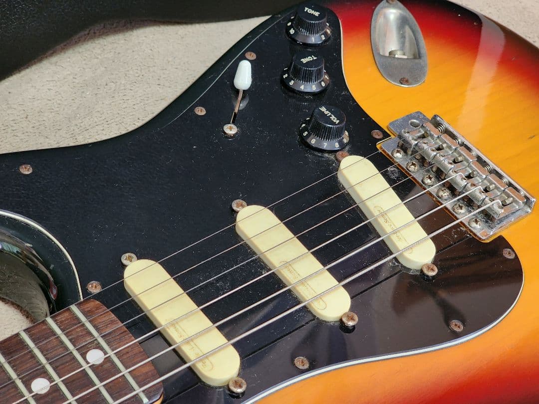 エレキギターFERNANDES フェルナンデス ストラト サンバースト ジャンク