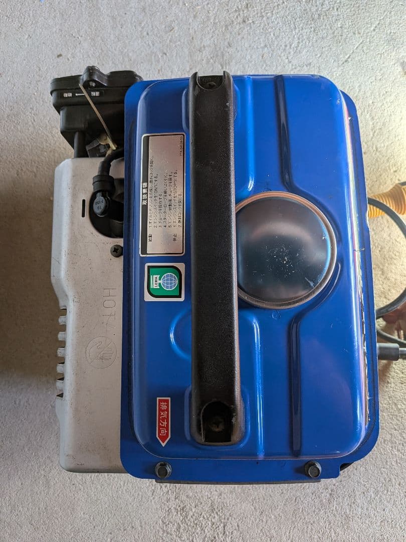 Yamaha EF7H 発電機 簡易整備