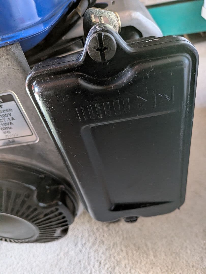 Yamaha EF7H 発電機 簡易整備 オリジナル