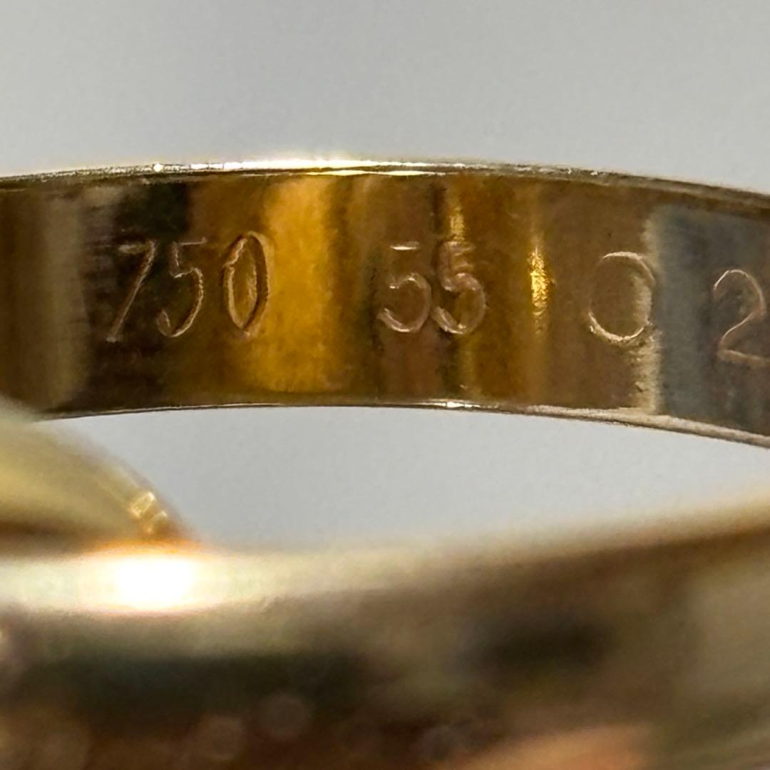 Cartier トリニティリング　#55 9g