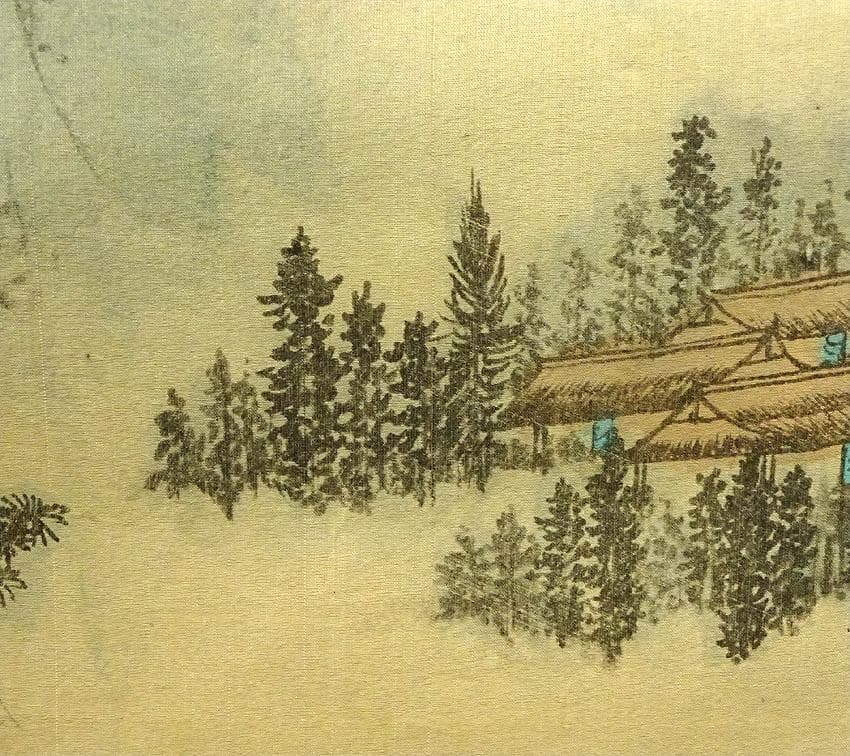 大幅掛軸 田中翠堂『彩色山水』絹本 肉筆 共箱付 掛け軸 g04159 - メルカリ