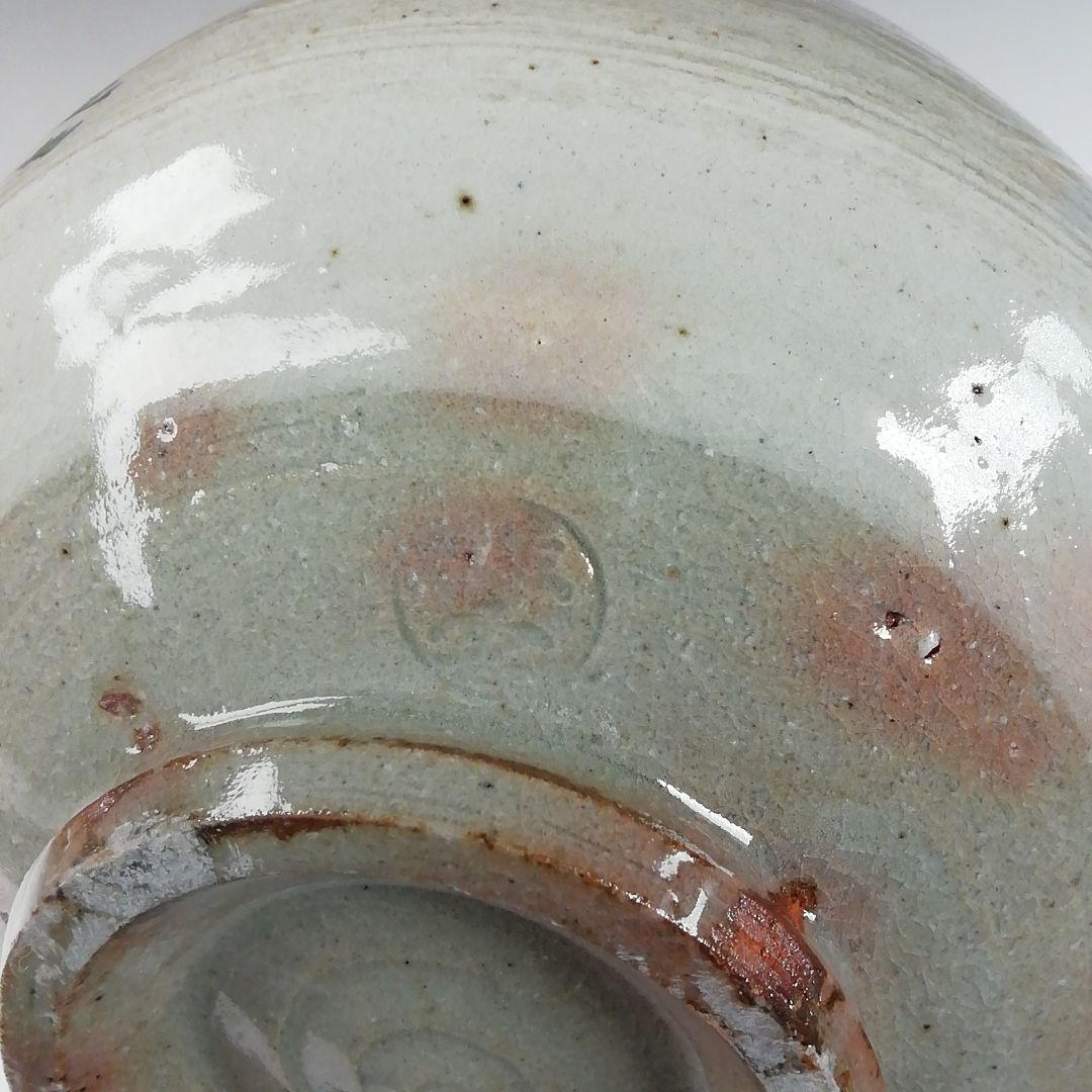 T784 茶碗 『萩焼』『雲鶴』『祥雲 山崎武男』 共箱 抹茶碗 茶道具