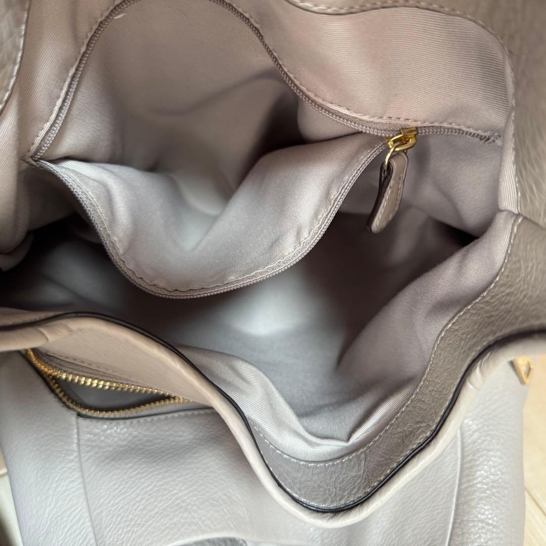 Coach Madison Phoebe ペブルドレザー ショルダーバッグ