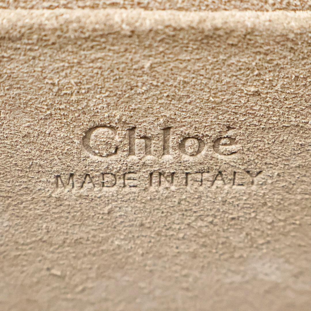 H5112-12◾️クロエ　ナイル　レザーショルダーバッグ