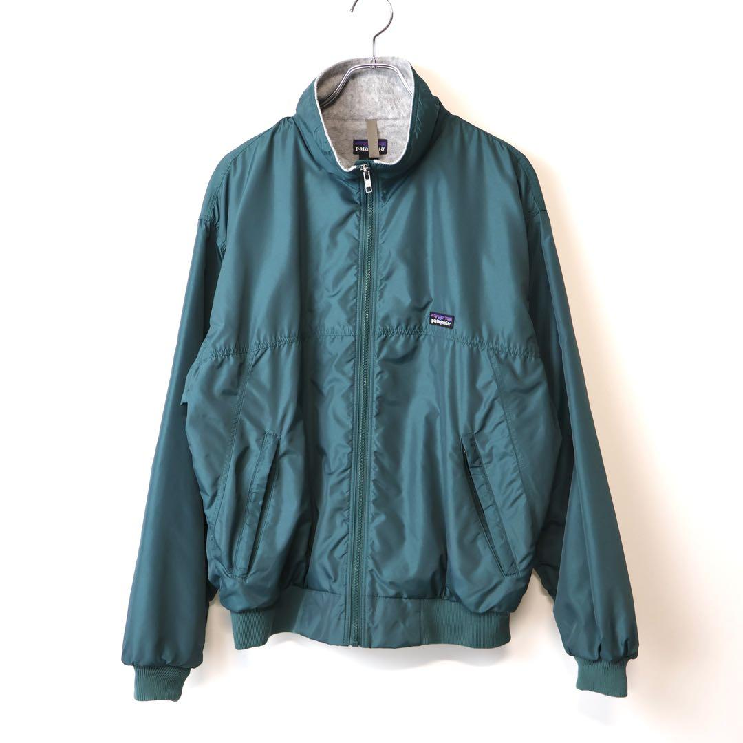 美品patagonia シェルドキャプリーンジャケット ハンターグリーン 雪