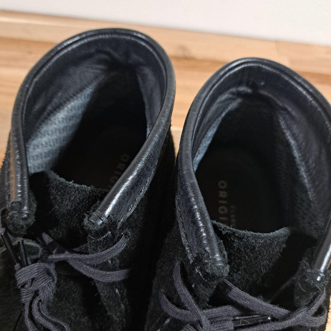 Clarks GORE-TEX ワラビー 26.5 ブラックスエード