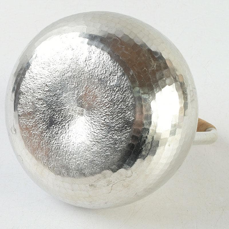 煎茶道具 京屋 本錫製 湯沸 やかん 共箱 M 9385