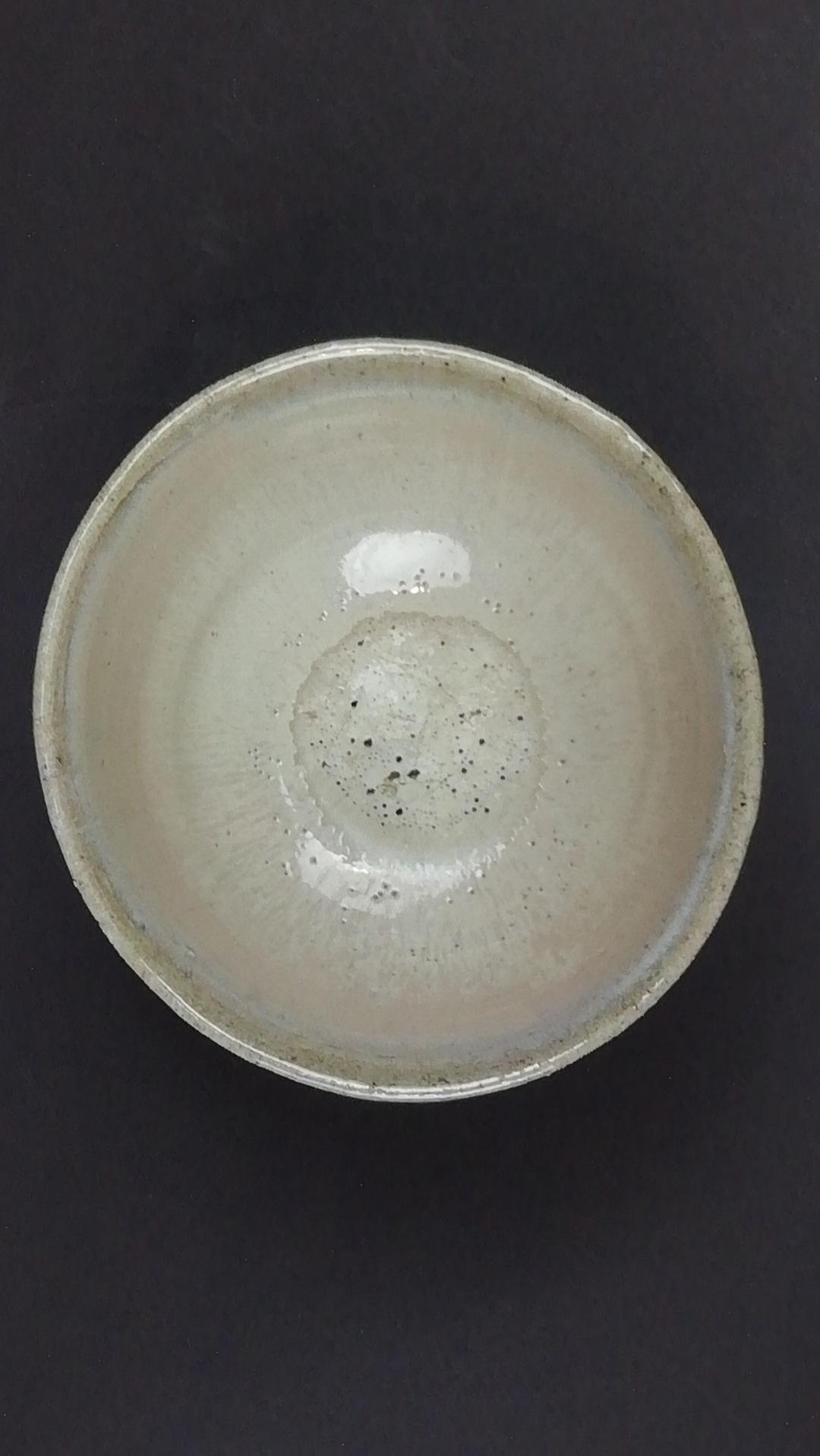 西岡 小十 斑唐津茶碗 アウトレット 24907 西岡小十 (朝鮮唐津茶碗