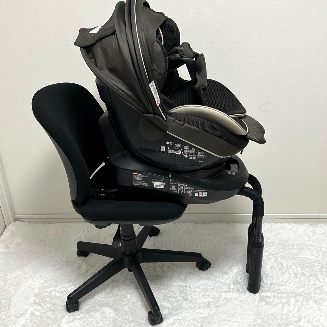 美品✨エールべべ クルット5i グランス　ISOFIX 回転式　最高級モデル