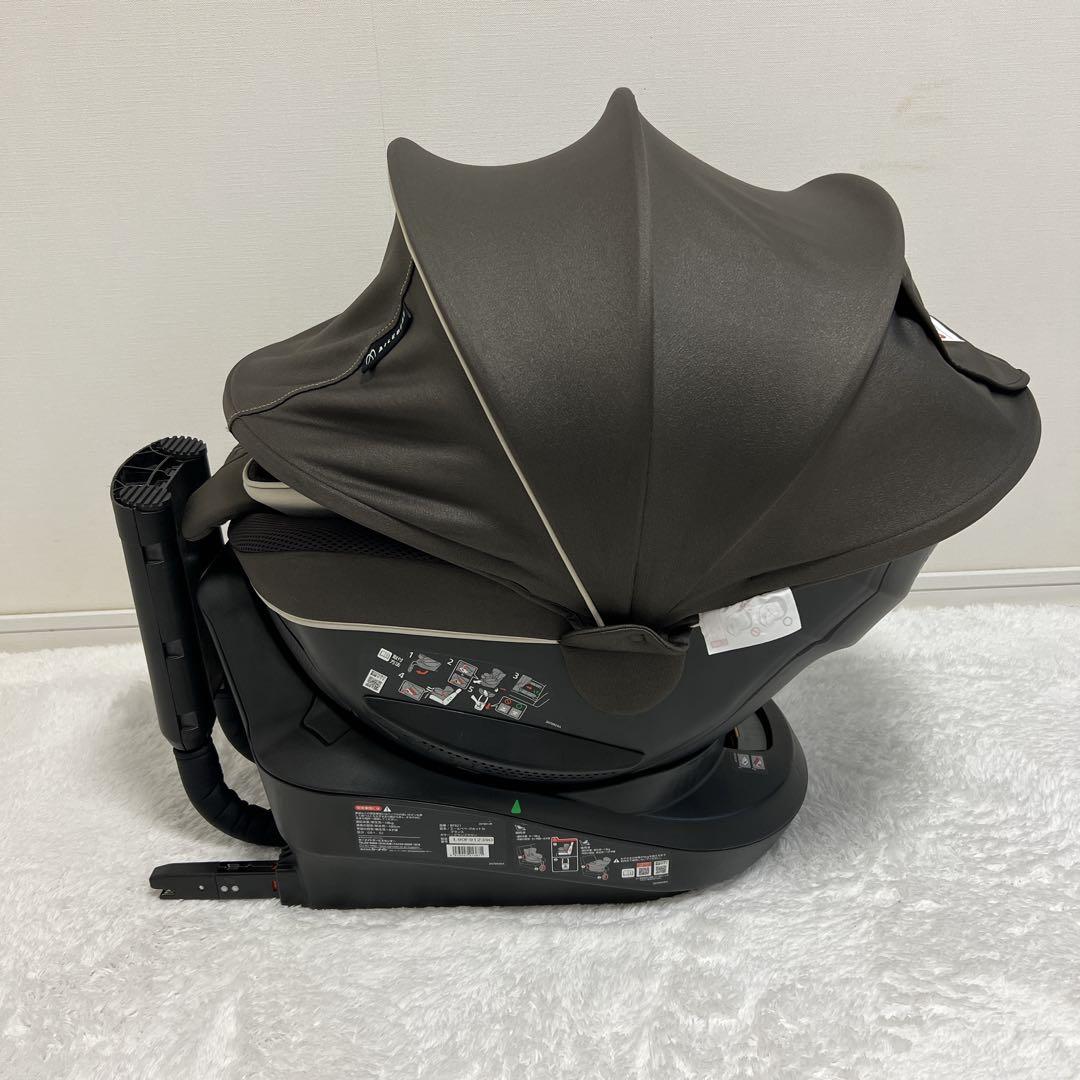 美品✨エールべべ クルット5i グランス　ISOFIX 回転式　最高級モデル