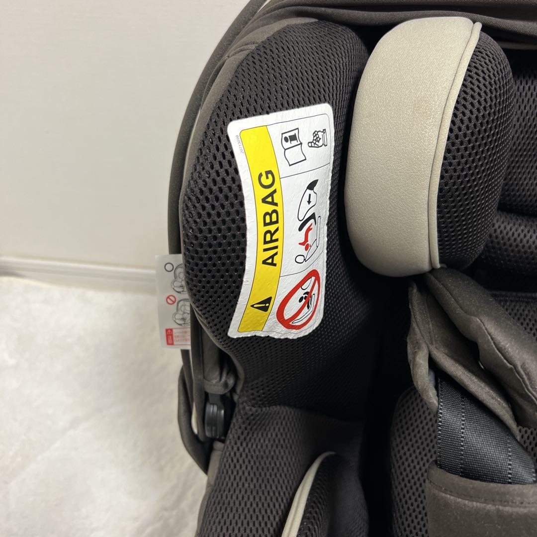 美品✨エールべべ クルット5i グランス　ISOFIX 回転式　最高級モデル