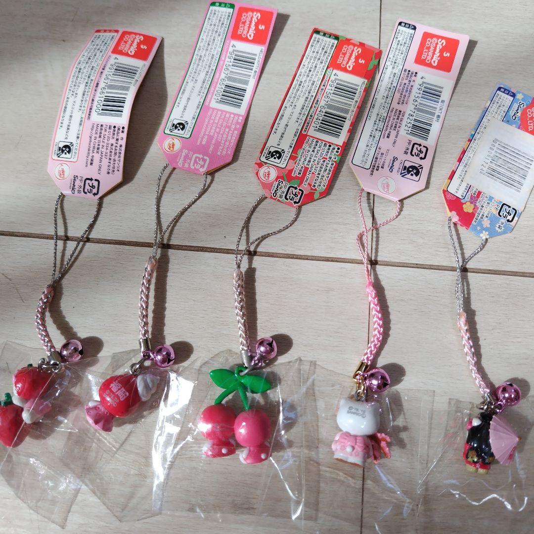 ご当地キティストラップセット20本 未開封