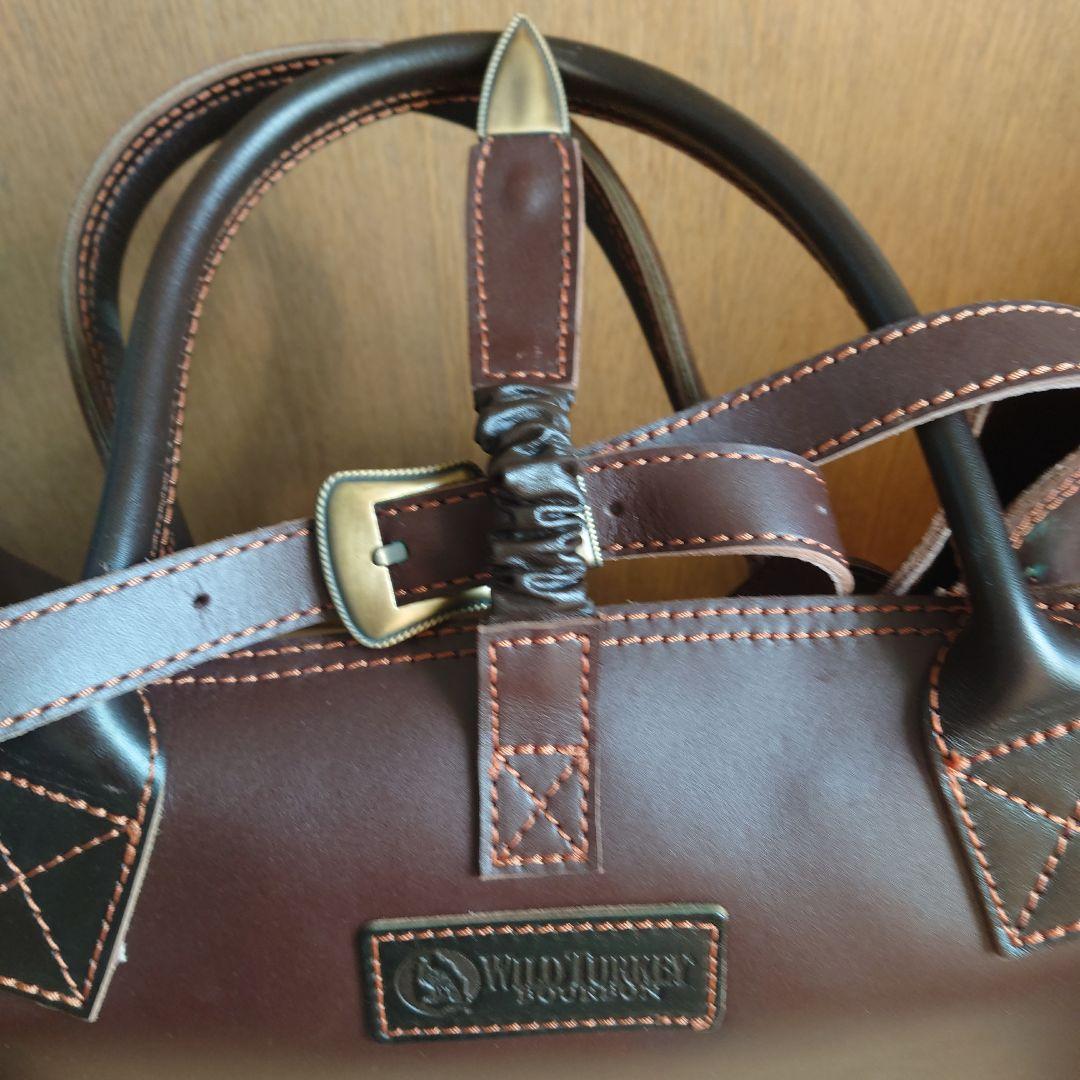 【懸賞当選稀少】ワイルドターキー『オリジナルレザー・トートバッグ』未使用新品