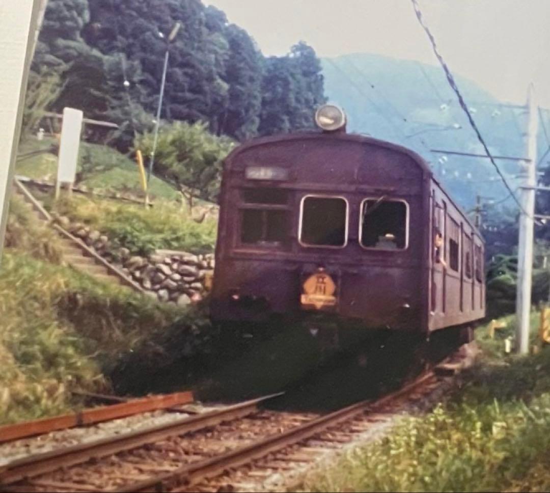 昭和の残像 国鉄青梅線 写真、アルミ額付き