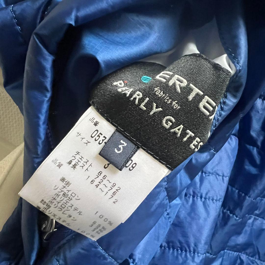 PEARLY GATES パーリーゲイツ　リバーシブル　ダウンジャケット　ゴルフ