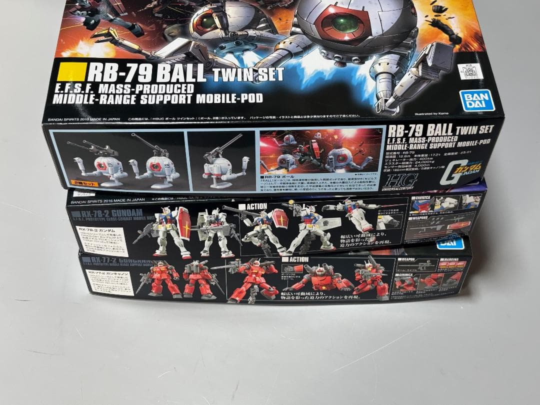 MG連邦6機（ガンダム/ガンキャノン/ガンタンク/ジム/ボール/G