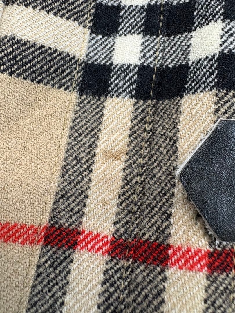 バーバリー BURBERRY ノバチェックプリーツスカート