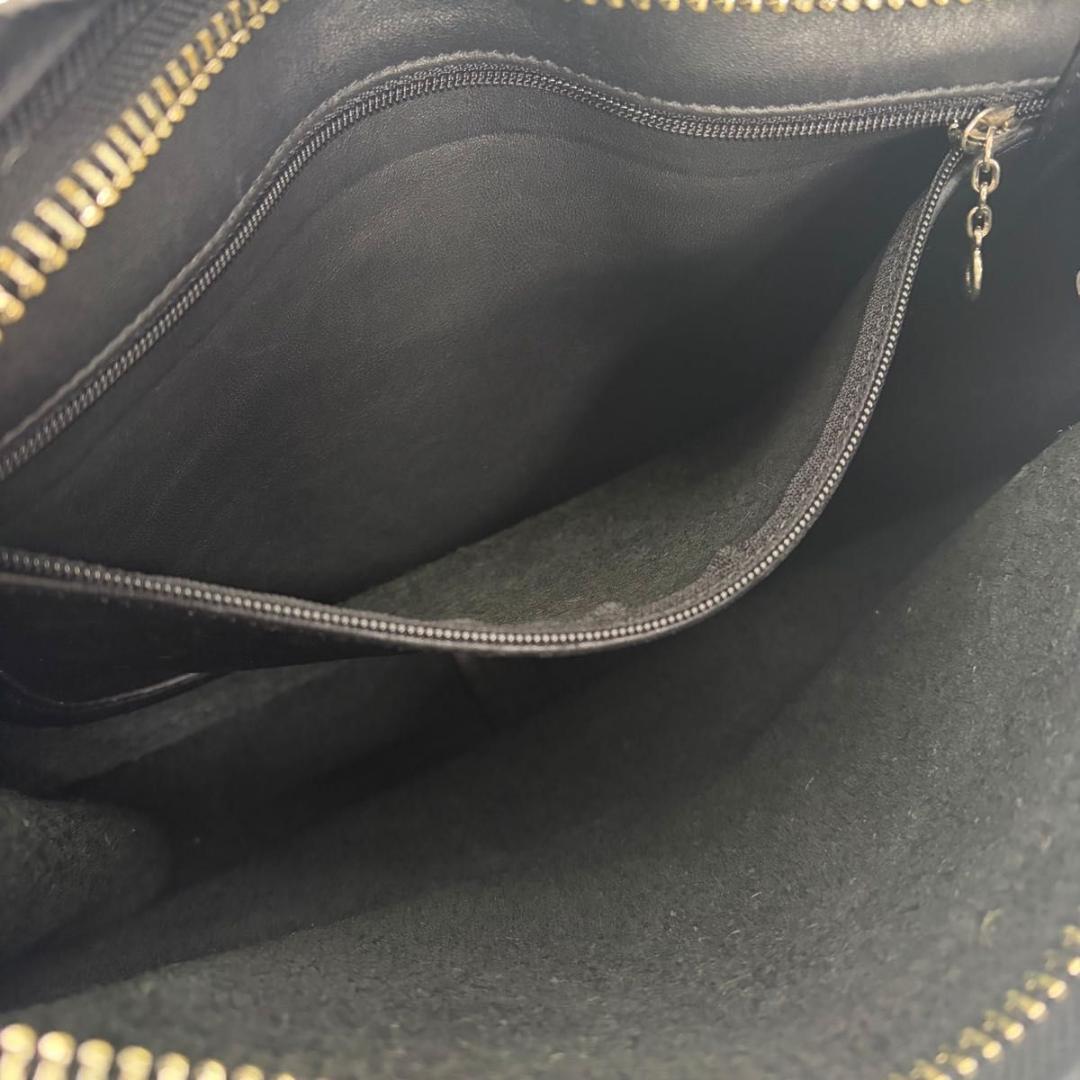 オールド コーチ レザー ショルダーバッグ 9951 ブラック 黒 ヴィンテージ