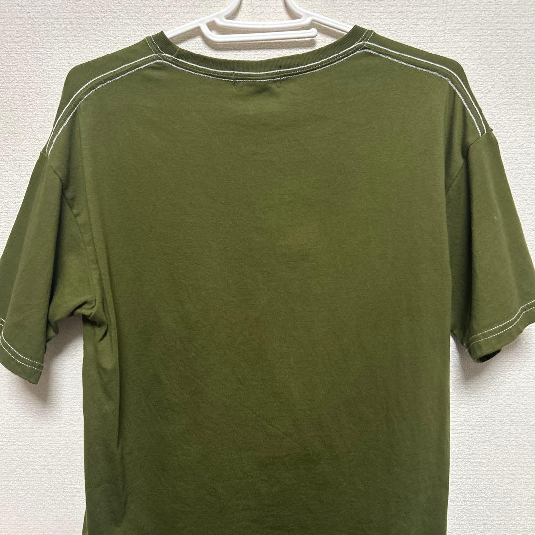 オリーブグリーン Mサイズ Tシャツ グラフィックプリント - メルカリ