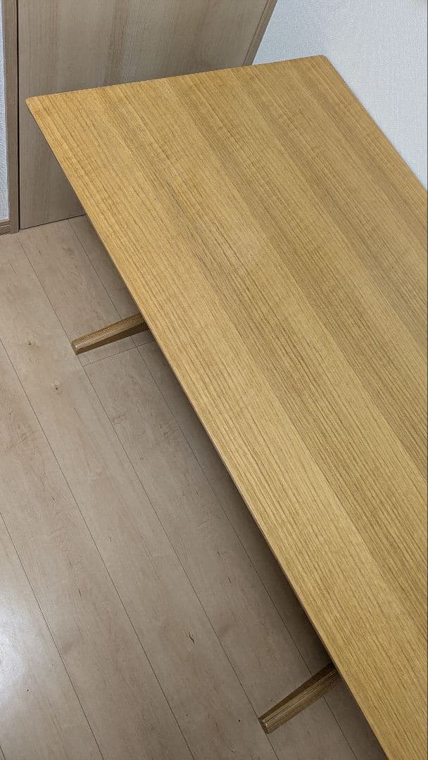 MUJI 無印良品 リビングでもダイニングでも使える ダイニングテーブル オーク