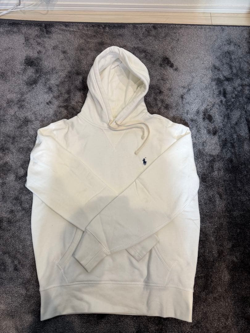 POLO RALPH LAUREN ホワイト パーカー