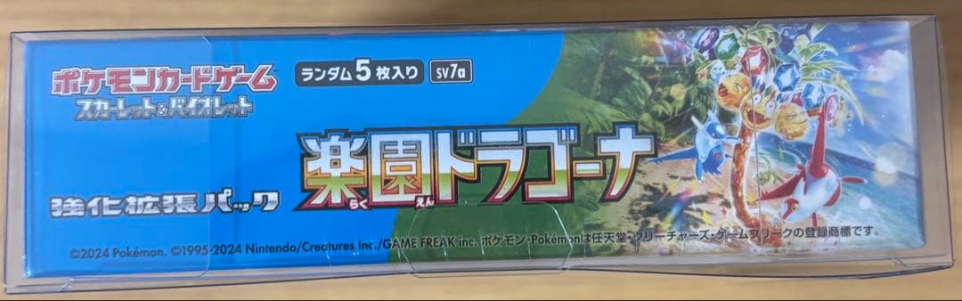 楽園ドラゴーナ シュリンク付きボックス