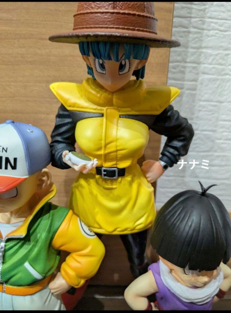 ドラゴンボール ブルマ クリリン 孫悟飯　ナメック星初期登場服　一番くじ　MSP
