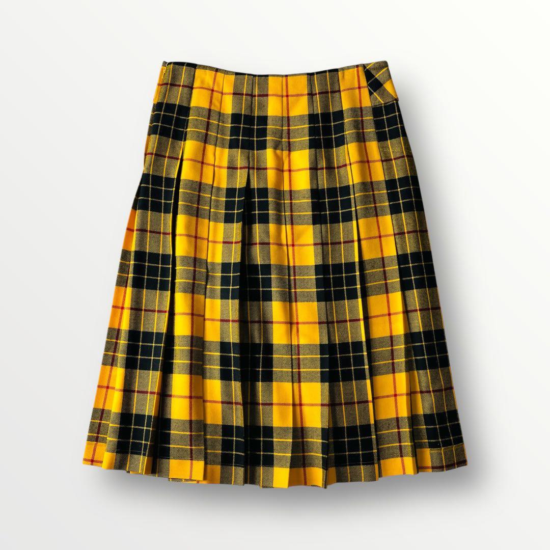 コムデギャルソンコムデギャルソン コムコム タータンチェック プリーツスカート