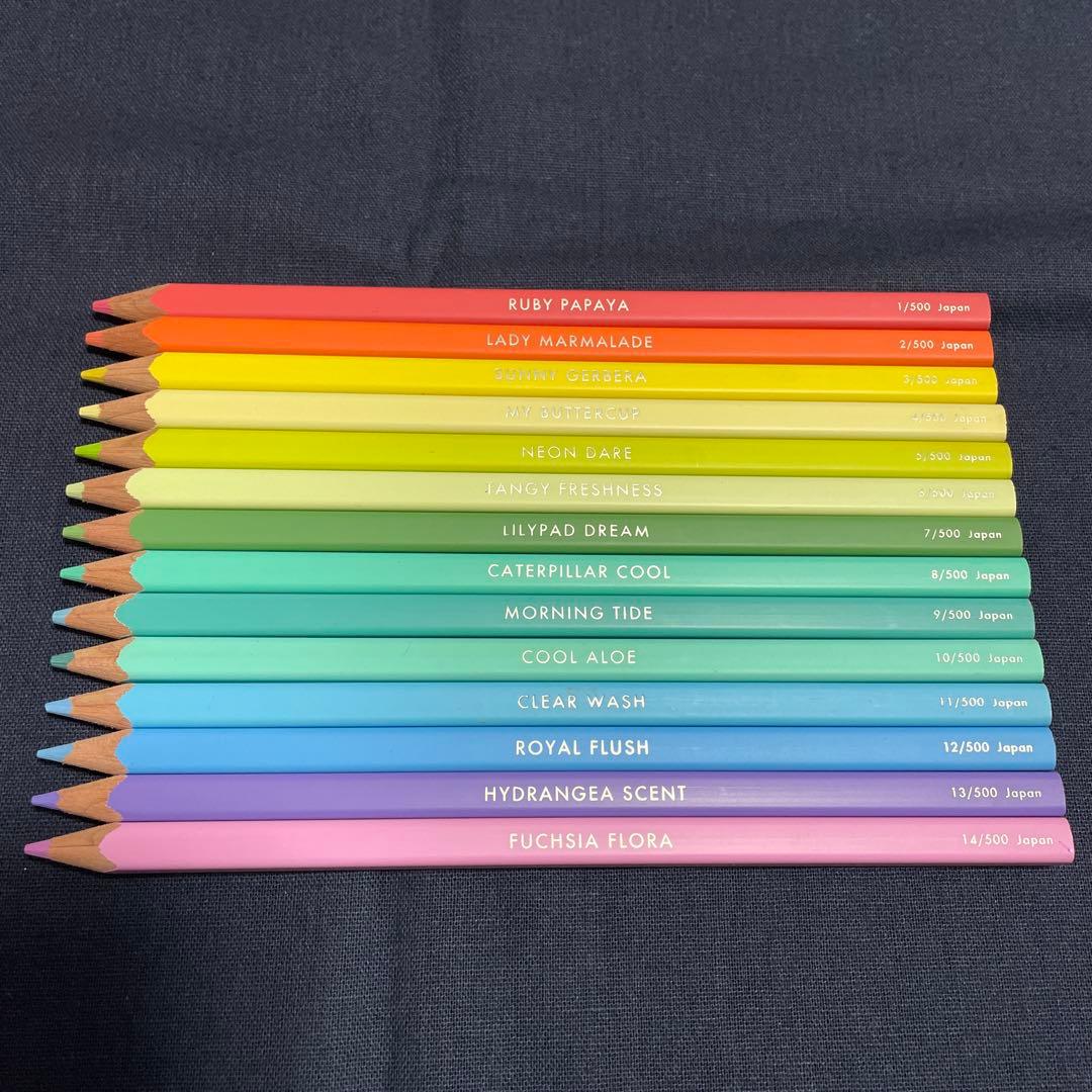 フェリシモ　500色　色鉛筆