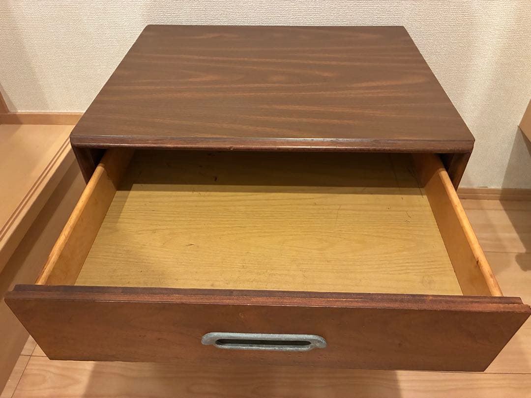 ドレクセル ヘリテイジ リシェル シンガー ナイトテーブル 米軍家具