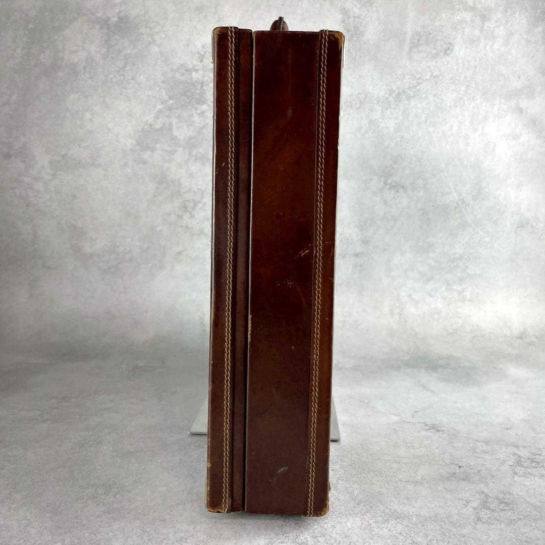 ダイヤルロック●BALLY アタッシュケース ビジネスバッグ レザー ブラウン