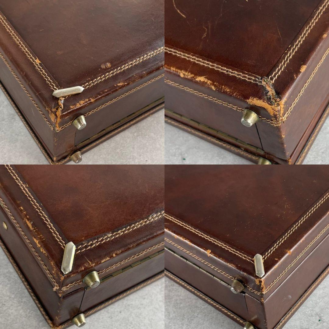 ダイヤルロック●BALLY アタッシュケース ビジネスバッグ レザー ブラウン