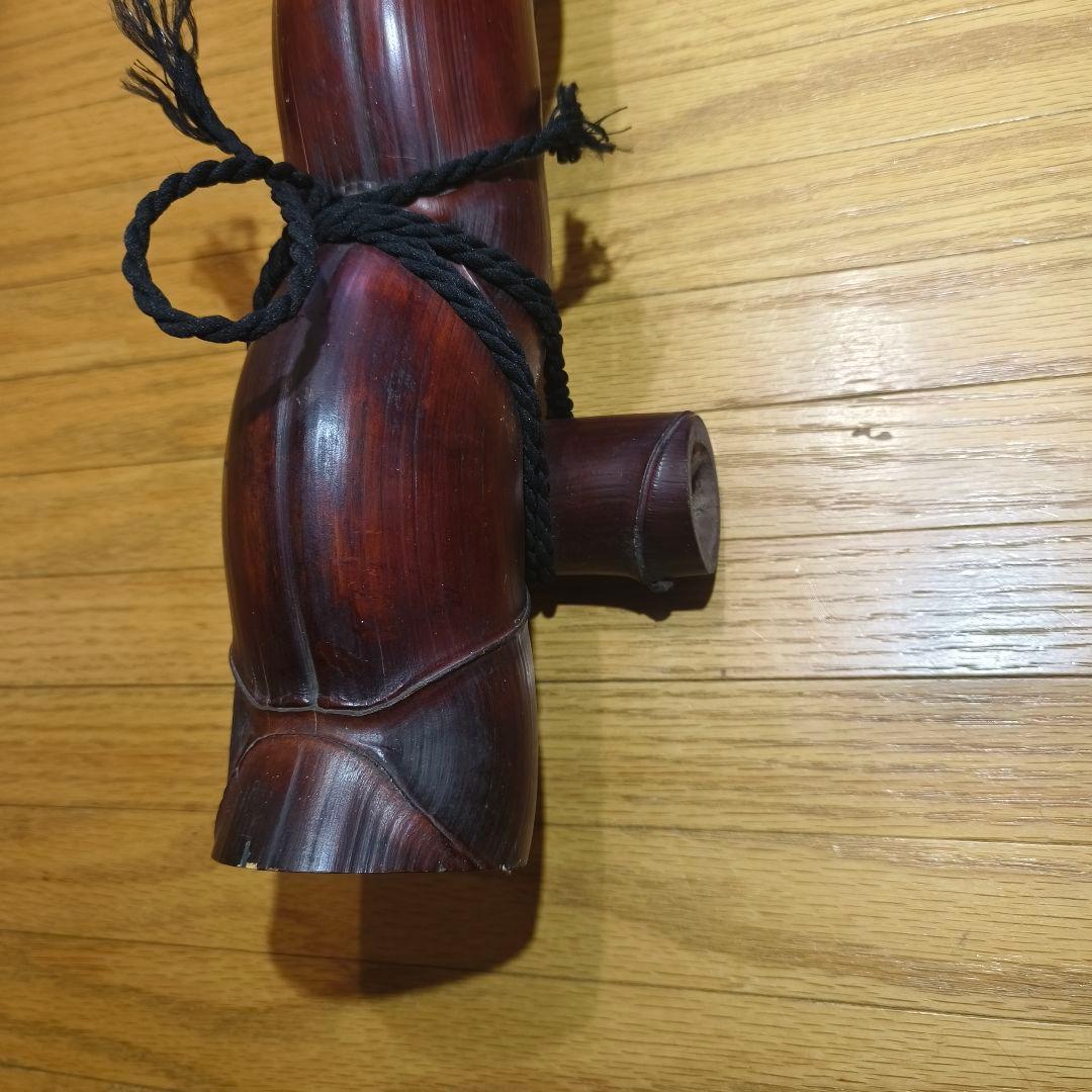 茶道具 煤竹結界 観音竹 骨董 時代物 旧家蔵出し アンティーク 蒐集家