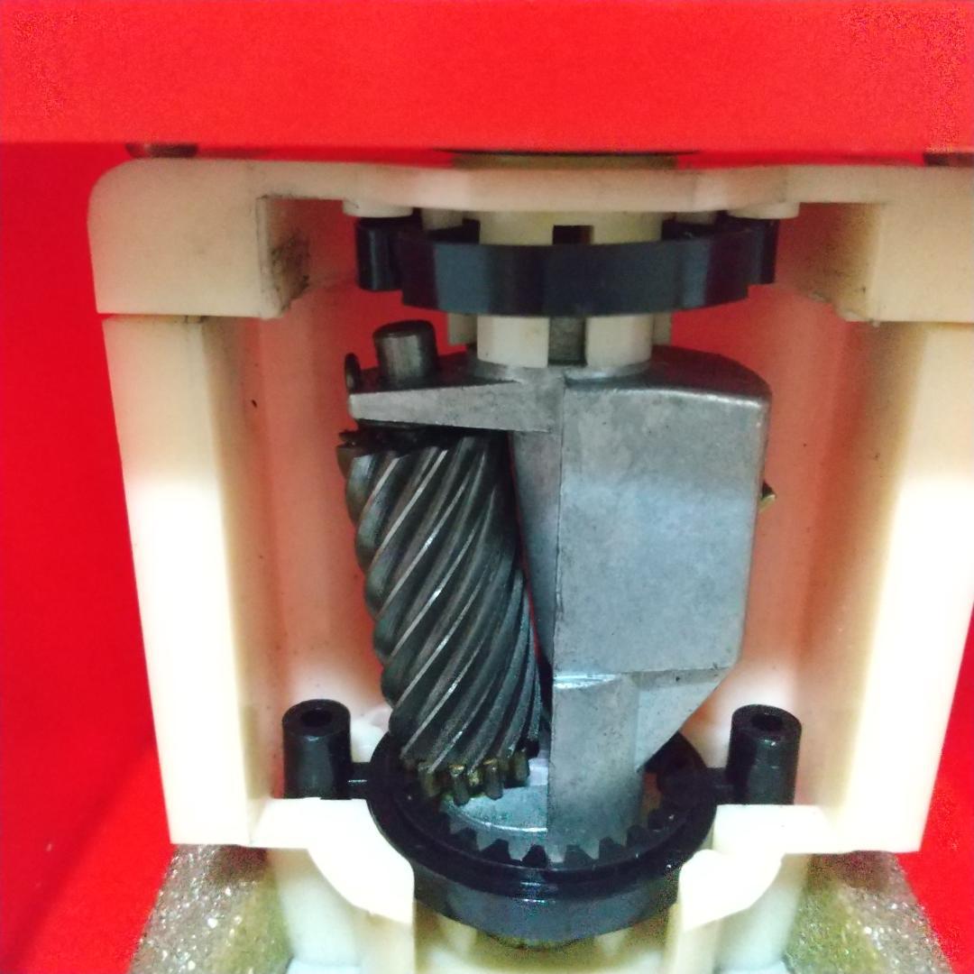 ジャノメ 蛇の目 電動シャープナー 赤 レトロ 鉛筆削り 未使用 - メルカリ