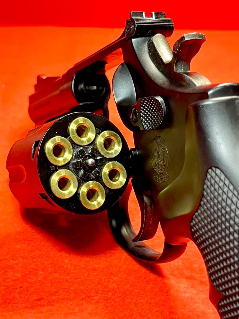 希少HW樹脂モデルガン MGC製S&W M586 3インチ コンバットマグナム