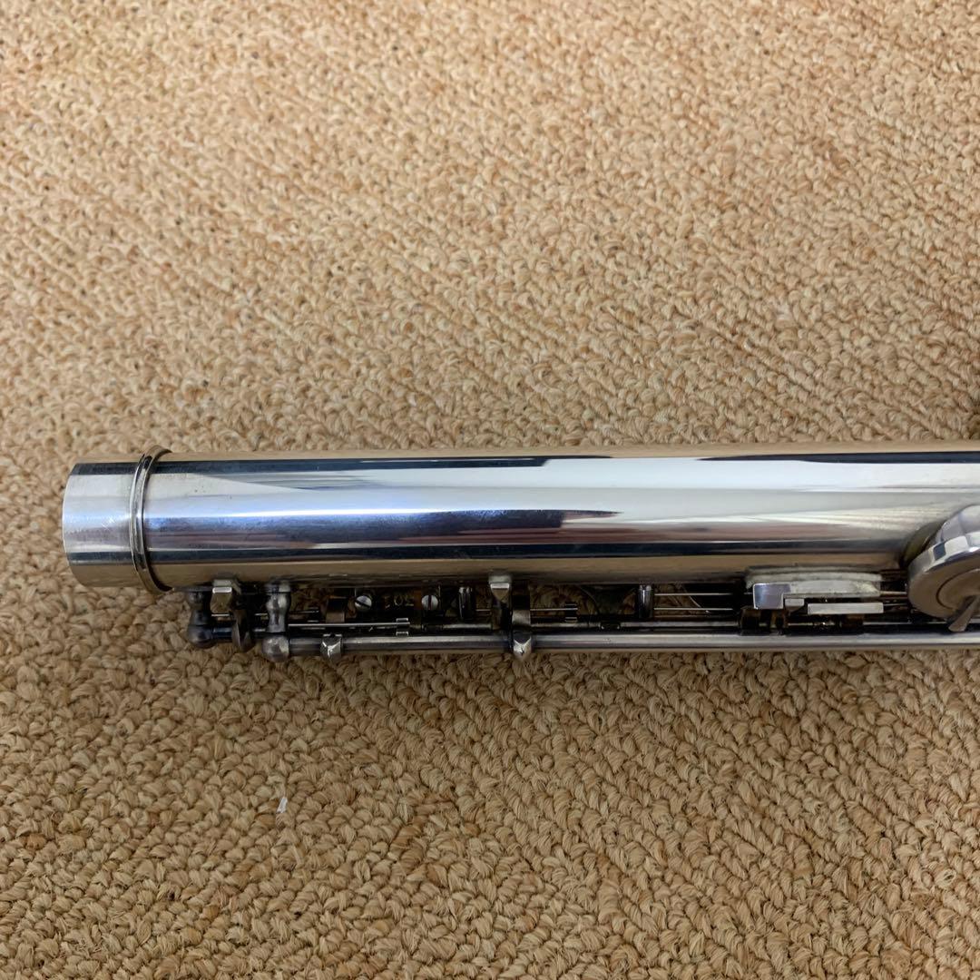 【良品】サンキョウ　調整済　シルバーソニック　フルート　ニューEメカ付　銀製