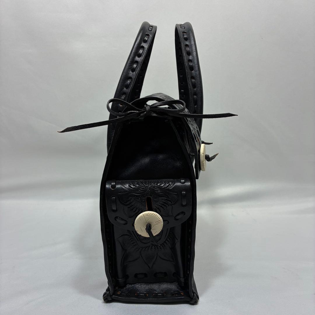 【美品】 Carving tribes Maestra S ハンドバッグ 黒