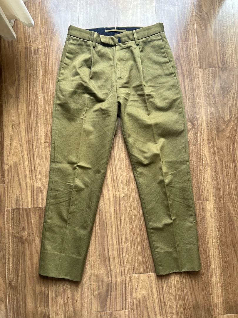 INCOTEX TAPERED FIT テーパードチノパン